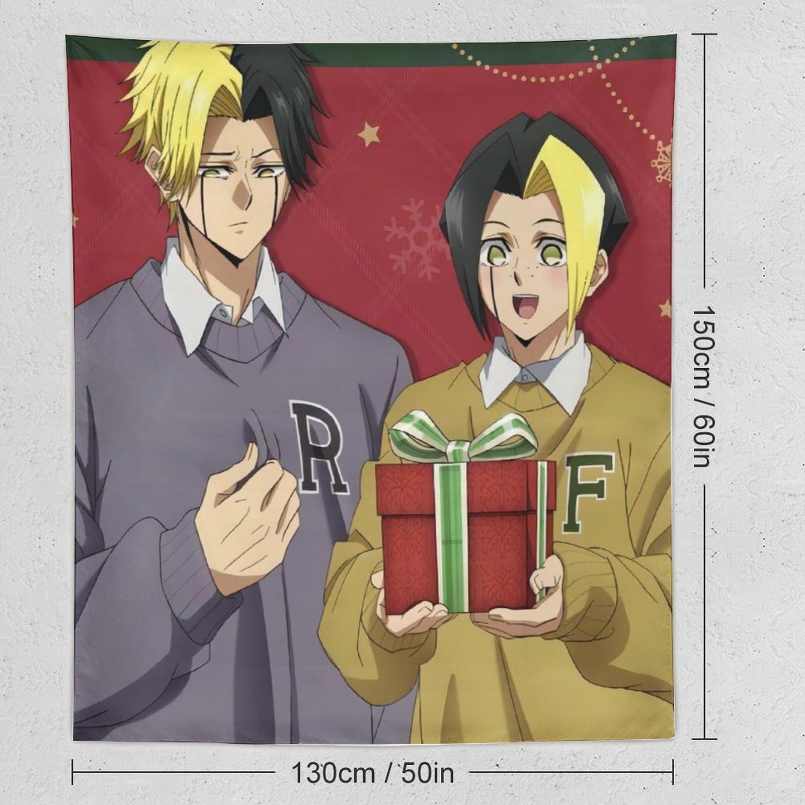 Amazon.co.jp: マッシュル MASHLE フィン レイン タペストリー 壁掛け